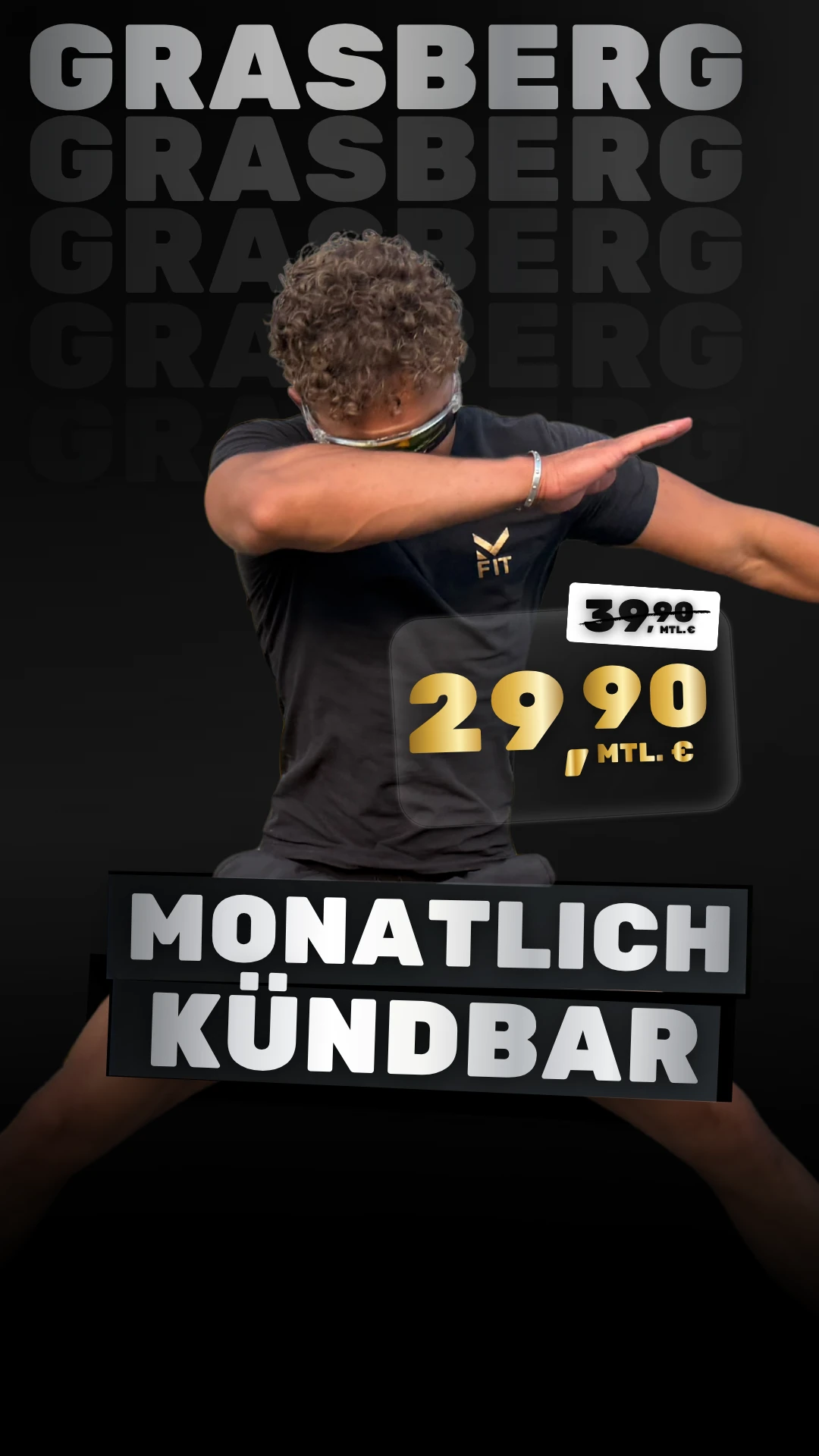 MFit Grasberg: monatlich kündbar für 29,90 € mtl. statt 39,90 € mtl.